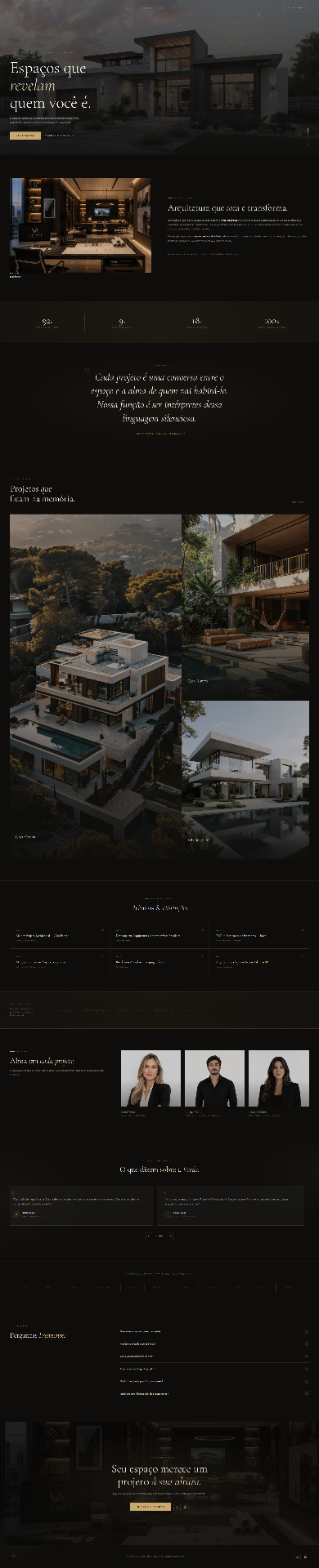 Verás Arquitetura — capa